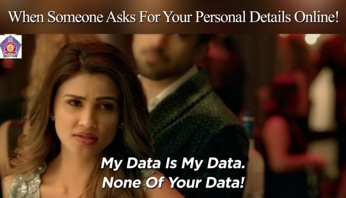 My Data is My Data, None of Your data