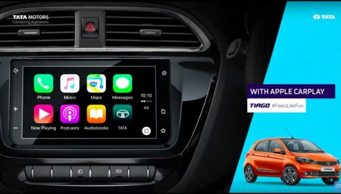 Tata cars with Apple Carplay