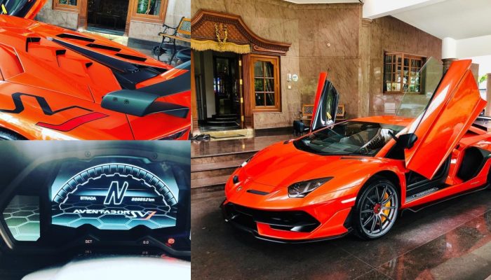 World's First Arancio Argos Lamborghini Aventador SVJ